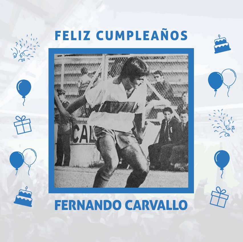 FELIZ CUMPLEAÑOS
DON FERNANDO CARVALLO!

🎉🥳🎈🎂🎁🎇✨☄️

#LasCruzadas #LosCruzados ⚪🔵⚪