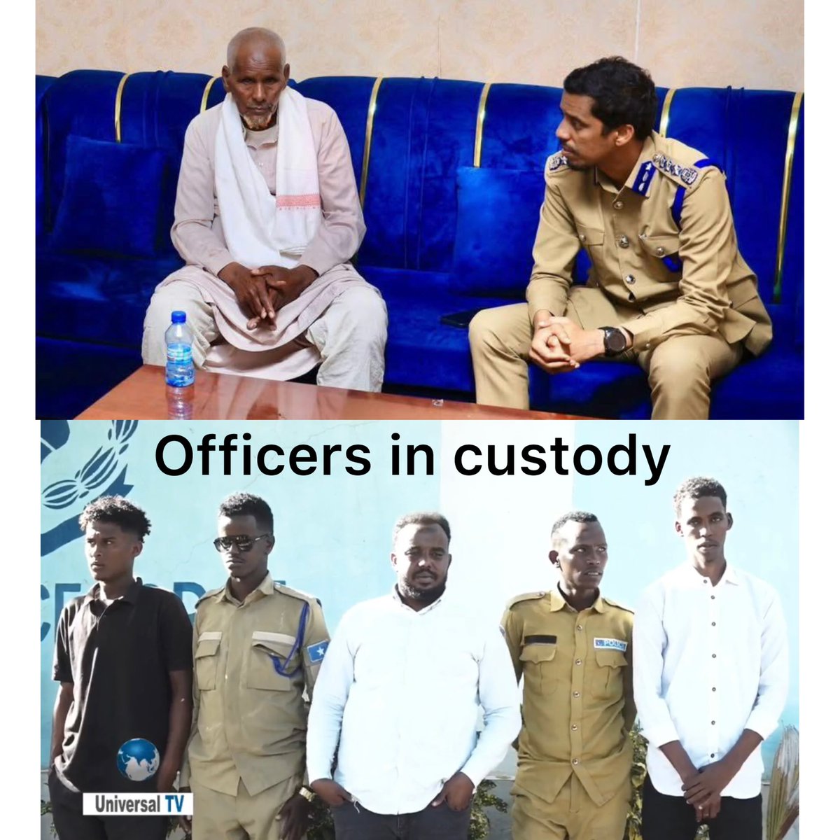 Mogadishu, Somalia 🇸🇴: Police Chief of Somalia Condemns Brutality, Visits Victims of Police Assault. 👏🏽

The Police Chief of Somalia has strongly condemned an incident of police brutality that occurred earlier today, where several civilians were severely beaten by law enforcement