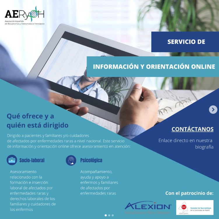 La Asociación Española de Raquitismos y Osteomalacia Heredados (AERyOH) comparte: Vuelve el Servicio de Información y Orientación Online para Raquitismos y Osteomalacia Heredados
aliber.org/web/2025/09/24…
