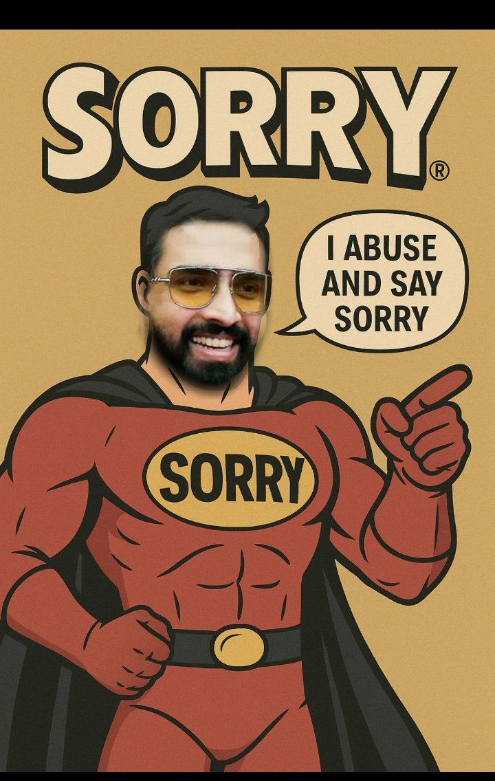 If you like this Superhero the Ultimate mafiveer #Sorryman

 then go and vote #PranitMore
#PranitKiPaltan