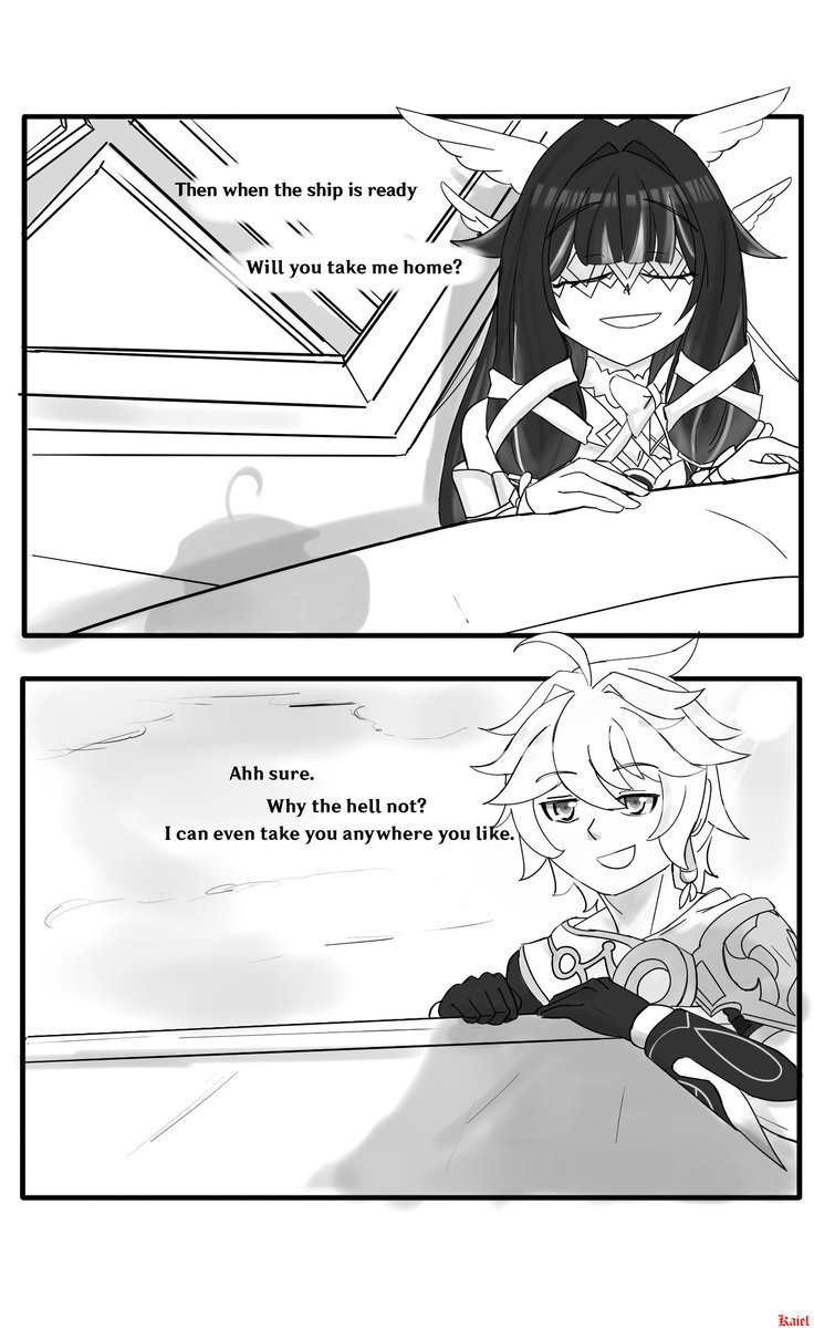 mkdragon89's tweet image. when aether finds his spaceship 
#Aetherbina #Aebina ✨🌕  
pixiv.net/en/artworks/13…