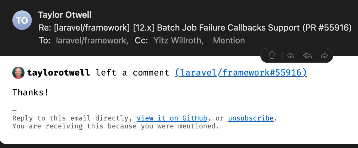 coderabbi's tweet image. Always nice to see these in the the inbox.
