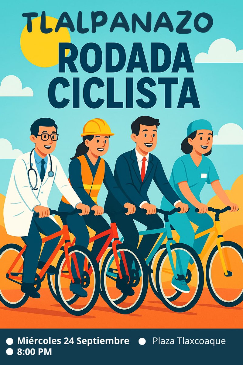 <a href="/alexosule/">Alex Sulé 👩🏻‍🌾</a> <a href="/FedeChavezMX/">Federico Chávez</a> <a href="/arelibiciteka/">Areli Carreón 🇵🇸</a> <a href="/DanyAlvarezca/">Dany Alvarez</a> <a href="/AAtaydeR/">Andrés Atayde</a> <a href="/CulturaVialAC/">Cultura Vial A.C.</a> <a href="/olafdickinson/">En bici y en paz 🌻🇵🇸</a> <a href="/joseSps/">Pepe</a> <a href="/zprussian26/">Andante con bicicletta</a> Hoy puedes sumarte para hacer visible la necesidad de la Ciclovía