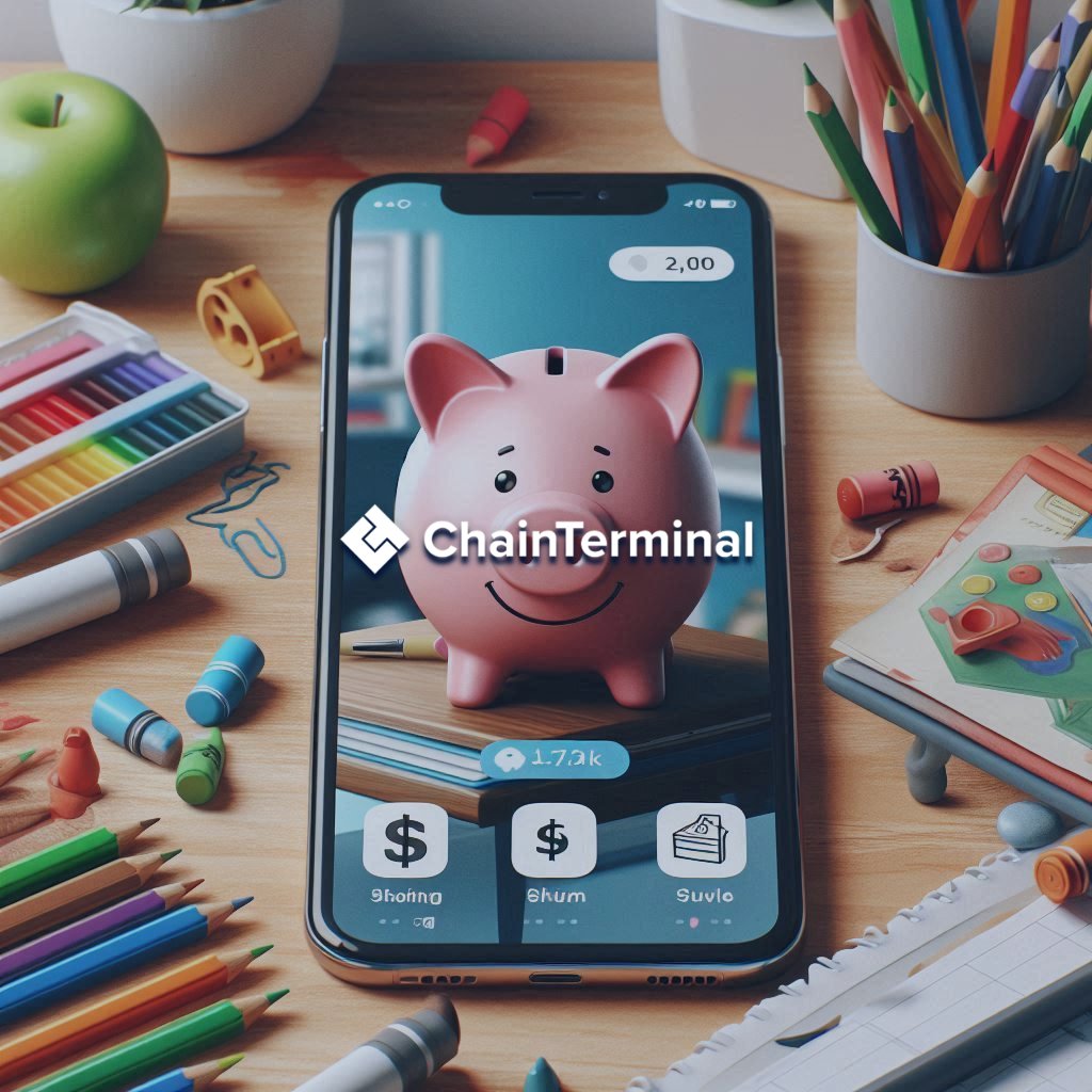 ChainTerminal's tweet image. Last time, we talked about how kids start learning about money through play.
The piggy bank was always the first step!🐷
But what if that piggy bank grew up, too? 🪄
Imagine a digital piggy wallet on blockchain: kids earn tokens for homework, good grades, or helping around the…