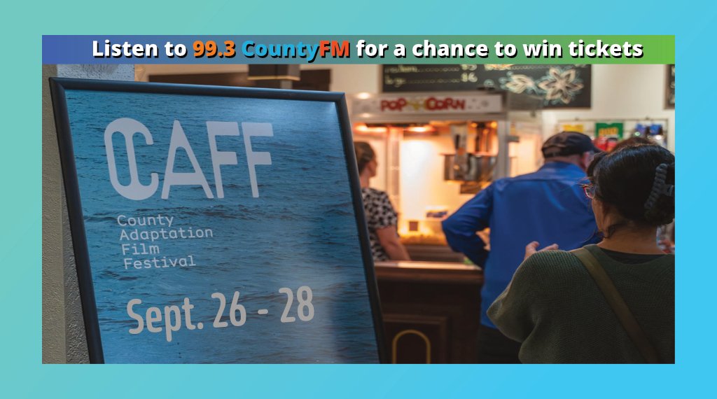 The County Adaptation Film Festival offers a series of stylish, intricate, and engaging films.

The festival launches Friday evening with the Life of Chuck.

many more authors and filmmakers!

For more details &amp; to purchase tickets, visit: countyadaptationfilmfest.ca