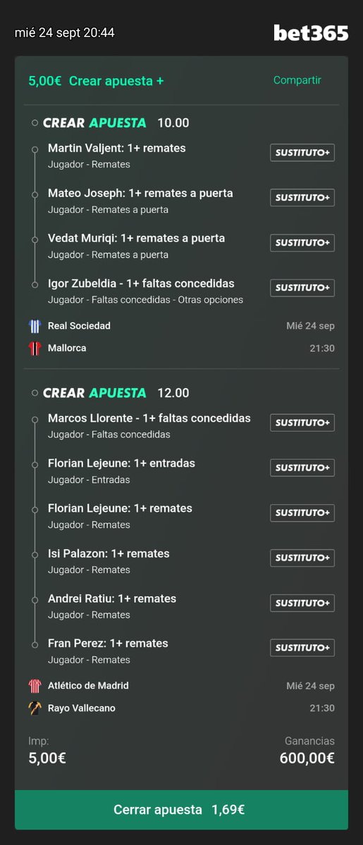 Pruebo también esta basura