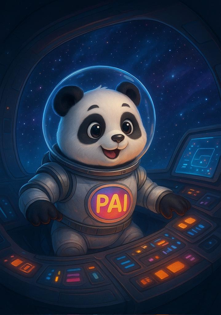 From the cockpit straight to the cosmos 🐼

Pandas don’t just walk, they defy gravity with $PAI ✨

@Pandaion0G isn’t just a memecoin, it’s a whole journey, community, creativity, and cosmic vibes 

Here's my entry. <a href="/pandaion0G/">Pandai - The AI Panda</a>