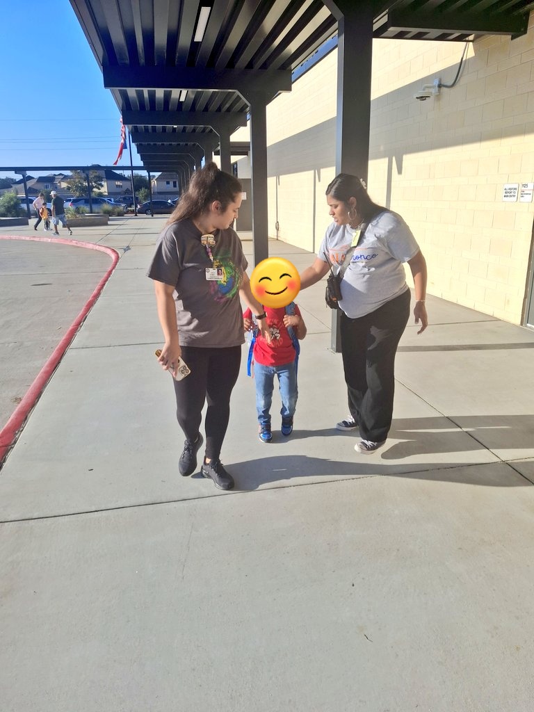 We all have rough starts to our days.  How amazing is it when your bus driver loves you so much that she will walk with you just to help you get over that hump? <a href="/BrosnahanES/">Brosnahan Elementary</a> is blessed with the best! <a href="/CyFairISD/">Cypress-Fairbanks ISD</a> #chooseCFISD #BroncoTOUGH
