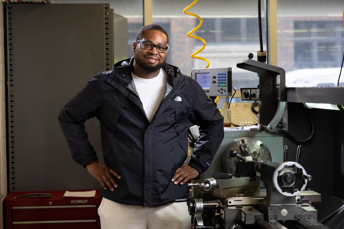 After a series of choices got Tanzel Norman in trouble with the law, MATC's Second Chance Pell program helped him earn an associate degree. This semester, Norman is continuing his education in MATC’s Computer Numerical Control (CNC) Technician program. 

matc.edu/news/2025/09/t…