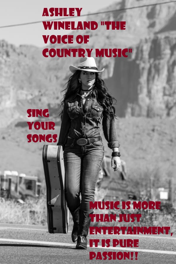 LoneWolfOO7's tweet photo. She's on tour, living her passion. Her songs are sometimes serious, sometimes humorous. "Ashley Wineland is the voice of country music!"😀🤠👍👏⚡️#singer #songwriter #ashleywineland https://t.co/XLhgVkLR51 https://t.co/CKuS4FIuNt  https://t.co/hkECoJuRPm  https://t.co/C9JhxKCoED https://t.co/X4gn23qnYJ