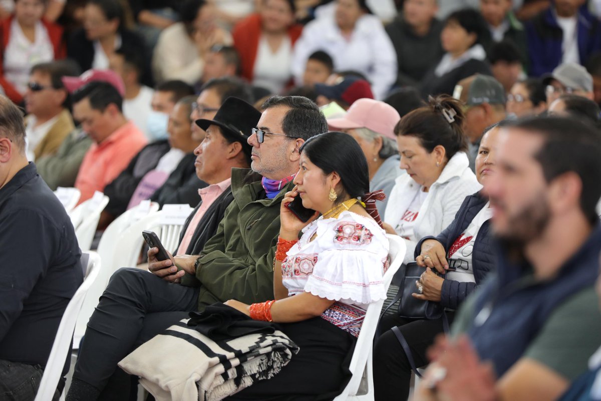 Entrega de créditos y bonos Raíces en Otavalo, Imbabura. #elnuevoecuadorimpulsa