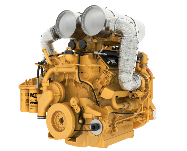 im_mining's tweet image. .@CaterpillarInc introduces the Cat® C32B #dieselengine, a new power platform featuring best-in-class #powerdensity &amp;amp; enhanced durability for large off-highway equipment. The 32.1L 12-cylinder engine has been re-engineered with numerous design improvements shorturl.at/90Mam