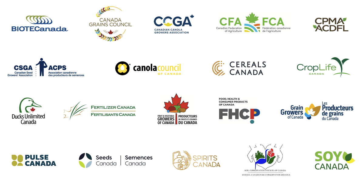 The GrowCanada partnership welcomes 3 new members: <a href="/FHCP_PASC/">FHCP / PASC</a>, <a href="/CPMA_ACDFL/">CPMA_ACDFL</a>  &amp; <a href="/SpiritsCanada/">Spirits Canada</a>.

“Since 2009, GrowCanada has united the sector with a vision for Canada to lead in innovation. Adding new voices strengthens our ability to show how ag &amp; food can drive growth,