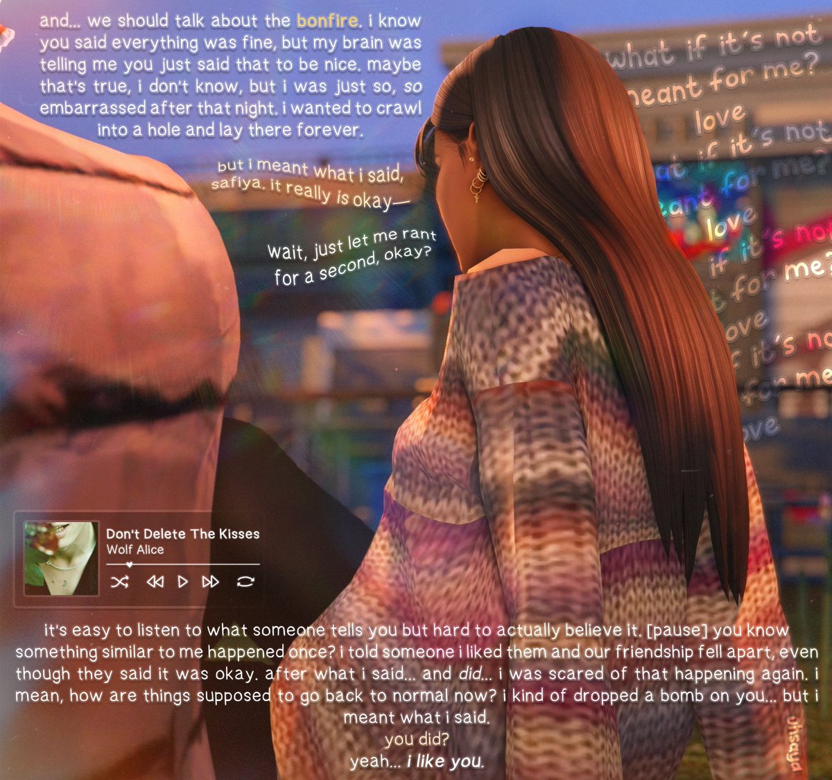 talking is hard, but i meant what i said