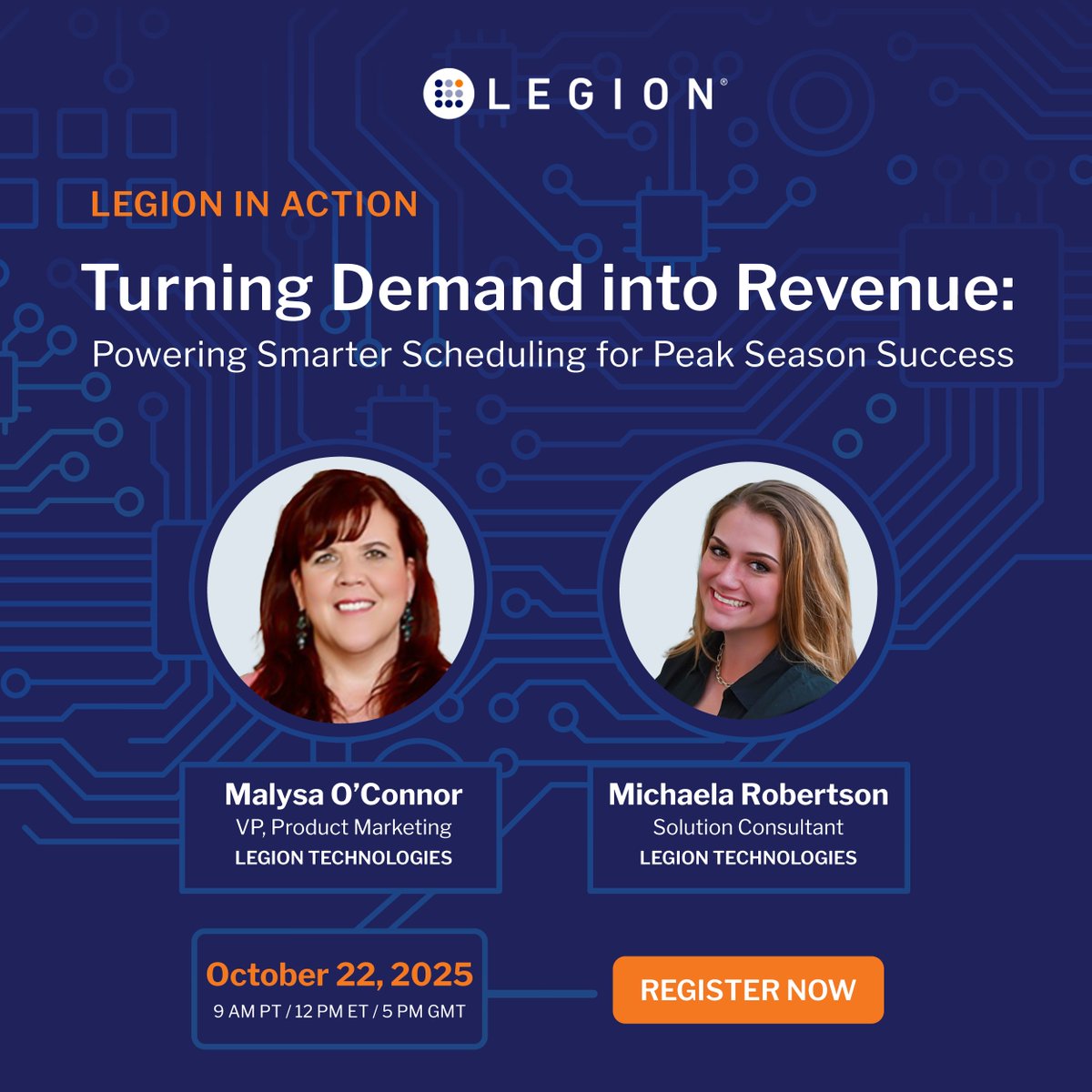 Get ready for peak season success with Legion! 🚀 Learn how Legion computes productivity from demand drivers, refines it in real time, and uses those insights to power schedules that match the right person to the right shift—every time. Register now: legion.co/turning-demand…