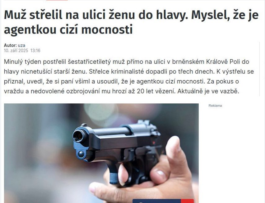 Tak dlouho na každého, kdo s nimi nesouhlasil, řvali, že je špión, kolaborant, svině a kdovíco ještě, až z toho jednomu ruplo v bedně a vystřelil. Pak se najde někdo, kdo to bude chtít oplatit druhé straně... a tak vznikají občanské války. Opravdu to chceme?
