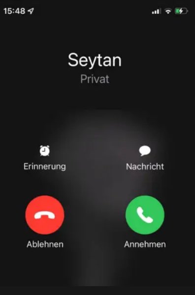 Geht nicht ran Leute