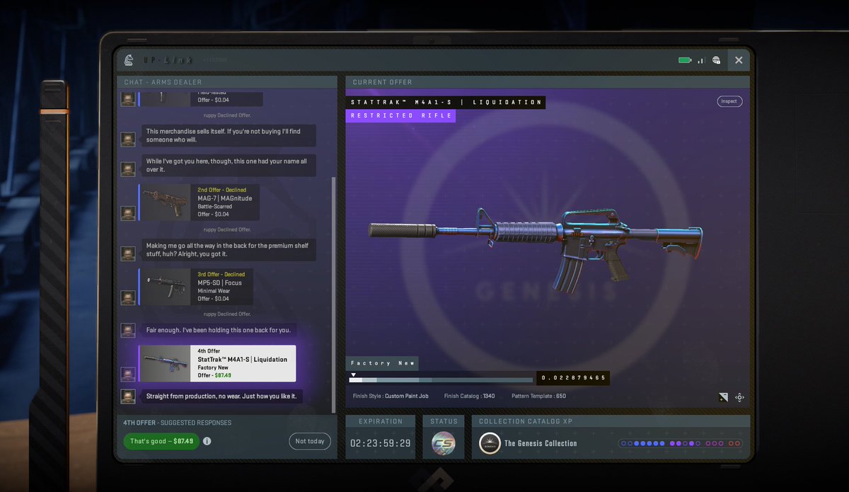 finally a hit on my 4th case