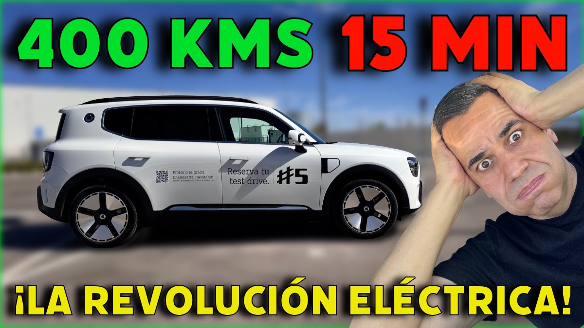 SMART #5 El COCHE ELÉCTRICO que REVOLUCIONA la carga ⚡ 400 kms de AUTONO... youtu.be/qHvai_38qFc?si… vía <a href="/YouTube/">YouTube</a>