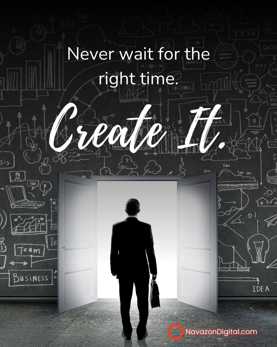 NavazonDigital's tweet image. There is no perfect moment to grow your business; you make it happen.
Ready to grow?
Reach out to us and let’s build something amazing together.
navazondigital.com
#NavazonDigital #DigitalMarketing #BusinessGrowth #CreateYourFuture #MarketingStrategy #EntrepreneurLife