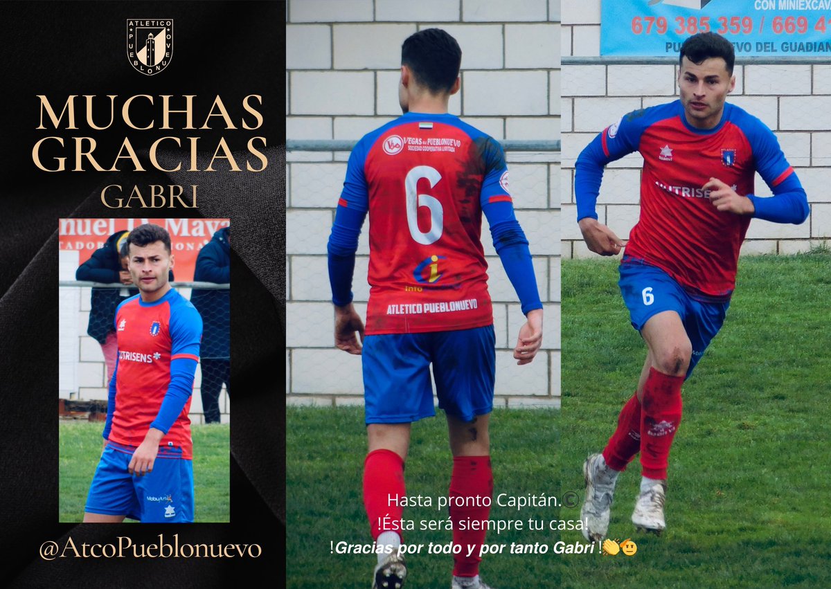 ❌BAJA #3ªRFEF
Al final no ha sido posible su renovación

𝑮𝒂𝒃𝒓𝒊 no continuará con nosotros por motivos laborales, lo que hace imposible compatibilizar su pasión con su trabajo

Has sido, eres y serás uno de los nuestros
Te deseamos todo lo mejor en lo personal y profesional