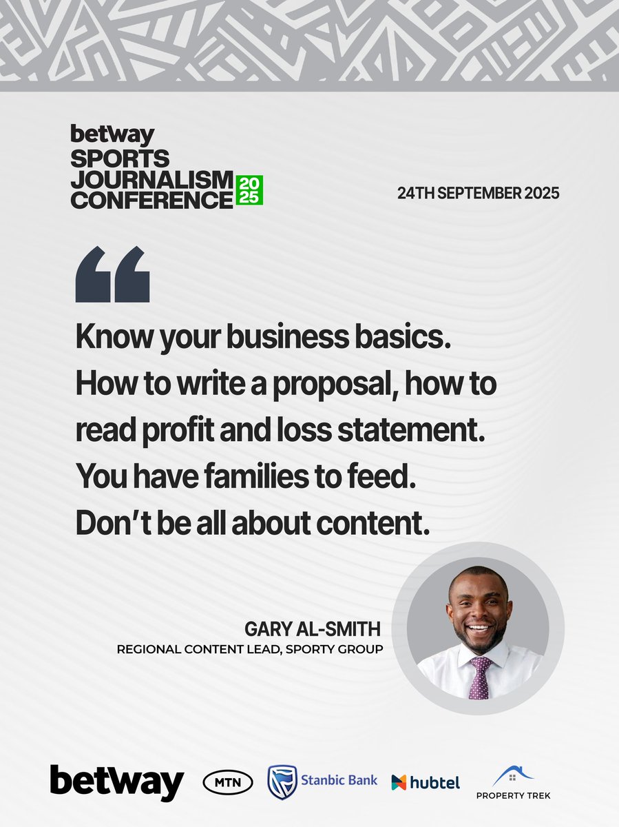 KingEscobar_6's tweet photo. Here are some of the best pieces i gathered from the just ended sports journalism conference 2025. These are insightful presentations from great sports leads in the country π¬π #GSJC2025
#FutureOfSportsContent
@betway_gh, @hubtel, @MTNGhana, and @StanbicBankGH
#TheVoiceSport6 https://t.co/6WXEhof111