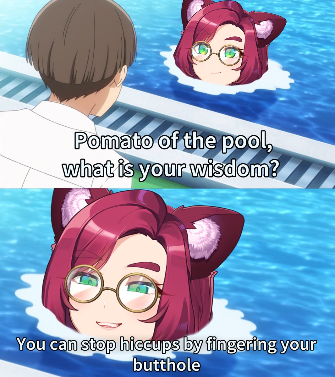 Pomatomaster's tweet image. Enjoy your cursed fact of the day 😏