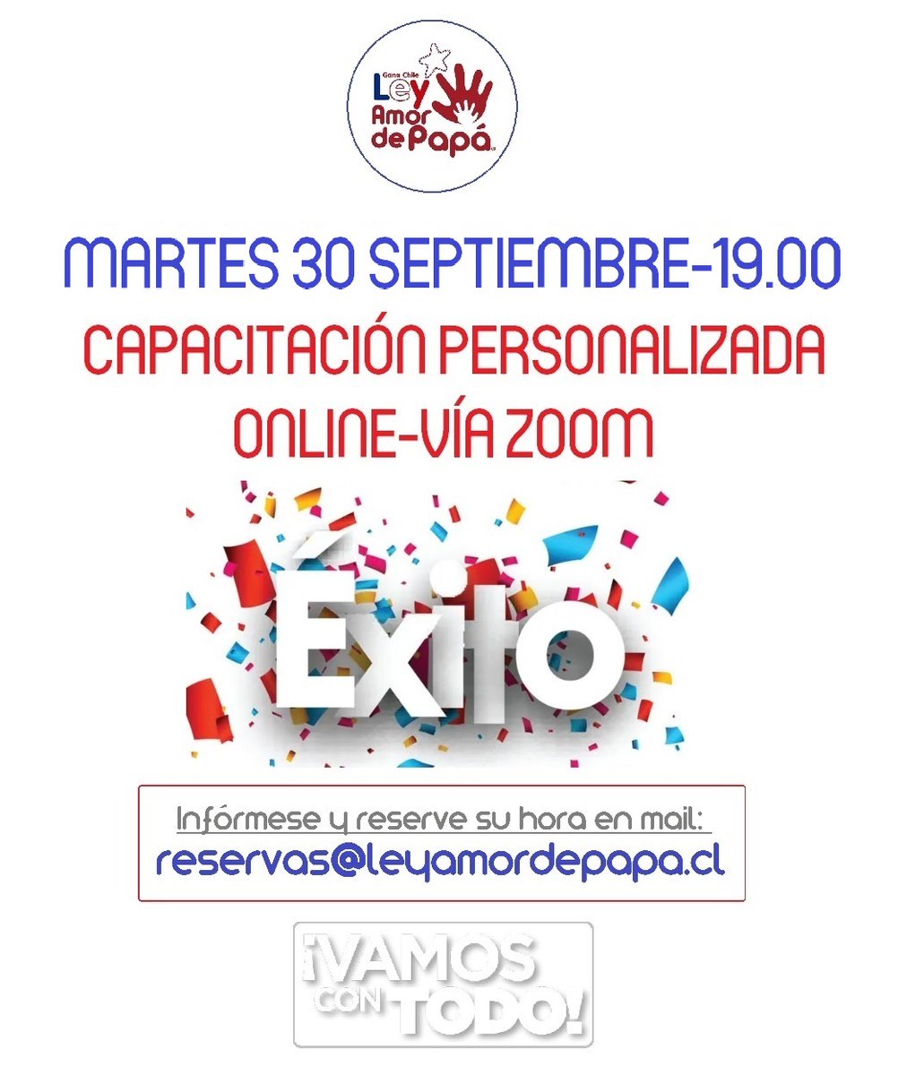 Amor_xLosHijos's tweet image. ¡VAMOS CON TODO!

Si sufre la injusta separación de sus hijos, le recordamos que con nuestra #LEYAMORDEPAPÁ revertiremos esa situación que vulnera gravemente los derechos de quienes MÁS amamos: NUESTROS HIJOS

+INFO: reservas@leyamordepapa.cl

amordepapa.org
@AmordePapa