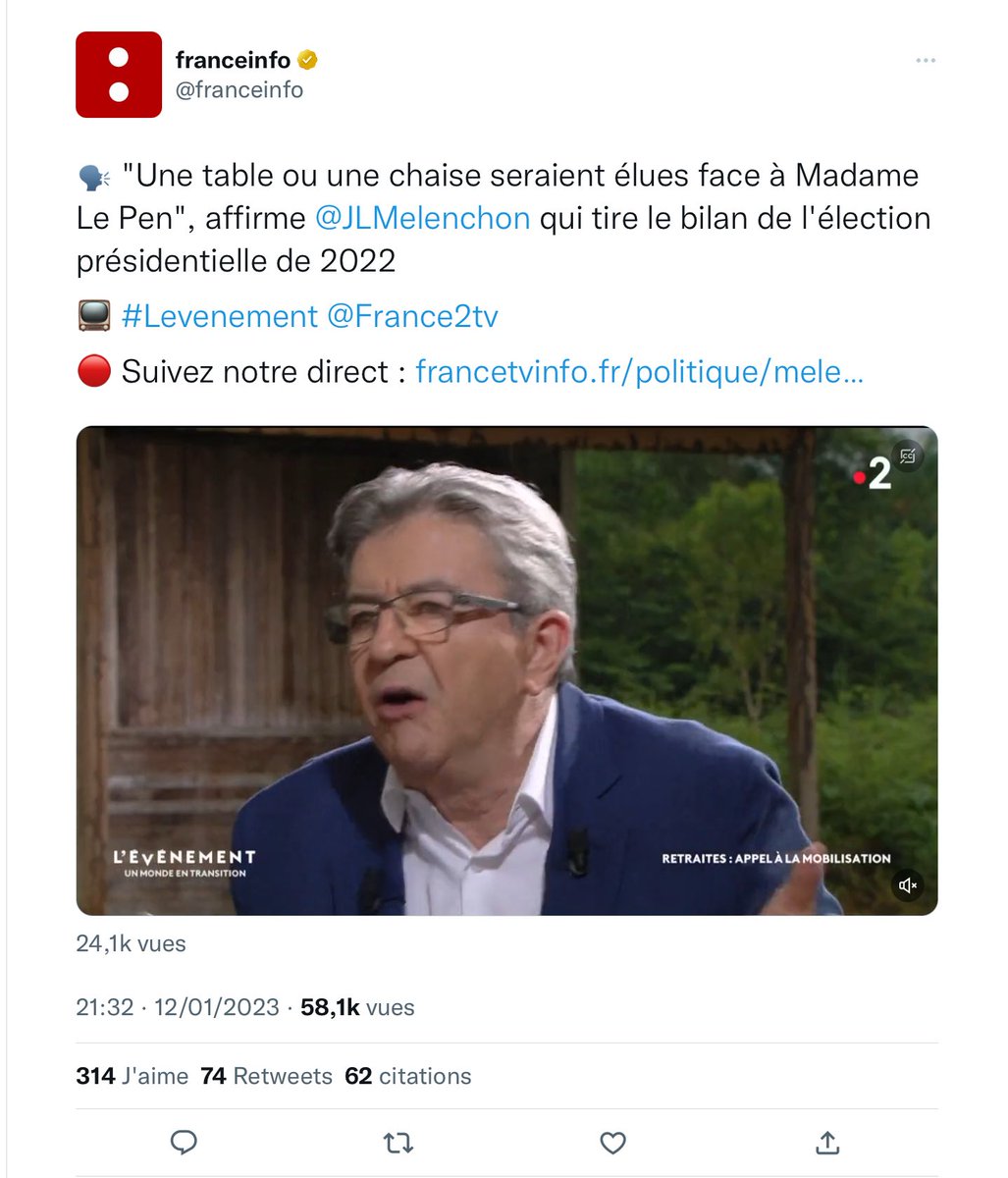 Roland Brouyeur ®️ (@tarzoondtc) on Twitter photo La pauvre <a href="/ErsiliaSoudais/">Ersilia Soudais</a> nous éclabousse de sa repartie façon SEGPA redoublant, apprise de son gourou, qui lui même l’avait retenu de sa psy, après avoir consulté à la suite de sa troisième défaite à la présidentielle. La pauvre <a href="/ErsiliaSoudais/">Ersilia Soudais</a> nous éclabousse de sa repartie façon SEGPA redoublant, apprise de son gourou, qui lui même l’avait retenu de sa psy, après avoir consulté à la suite de sa troisième défaite à la présidentielle.