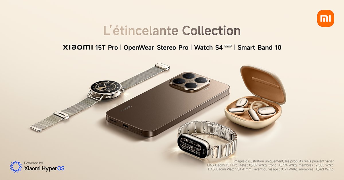 Brillez avec l'étincelante collection ✨

Disponible dès maintenant ici 👉 mi.com/fr/event/xiaom…