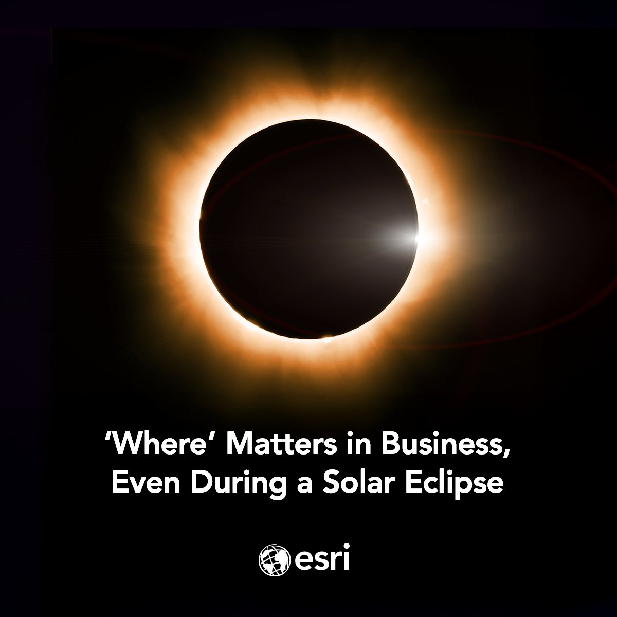 Esri's tweet image. How one major retailer predicted what to stock during the 2024 total solar eclipse 🌒 before the first shadow fell: ow.ly/tt9V50X1JZV
#GIS #solareclipse