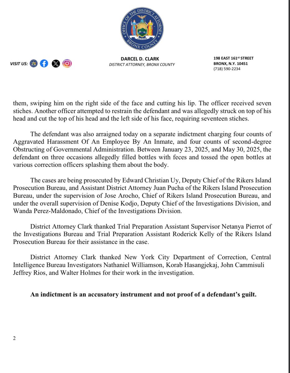 COBA Will Not Stop Fighting Sound Security Practices 4 Their Correction Officers.

Ceramic blades *are detectable* by new scanning machines in some NYC jails on Rikers.  

Why was the detainee not scanned?  
Why are new scanners not in all jails? 
Why are all staff not scanned?