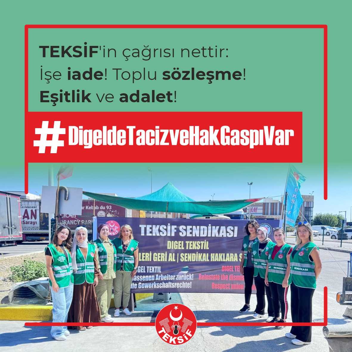 #DigeldeTacizveHakGaspıVar