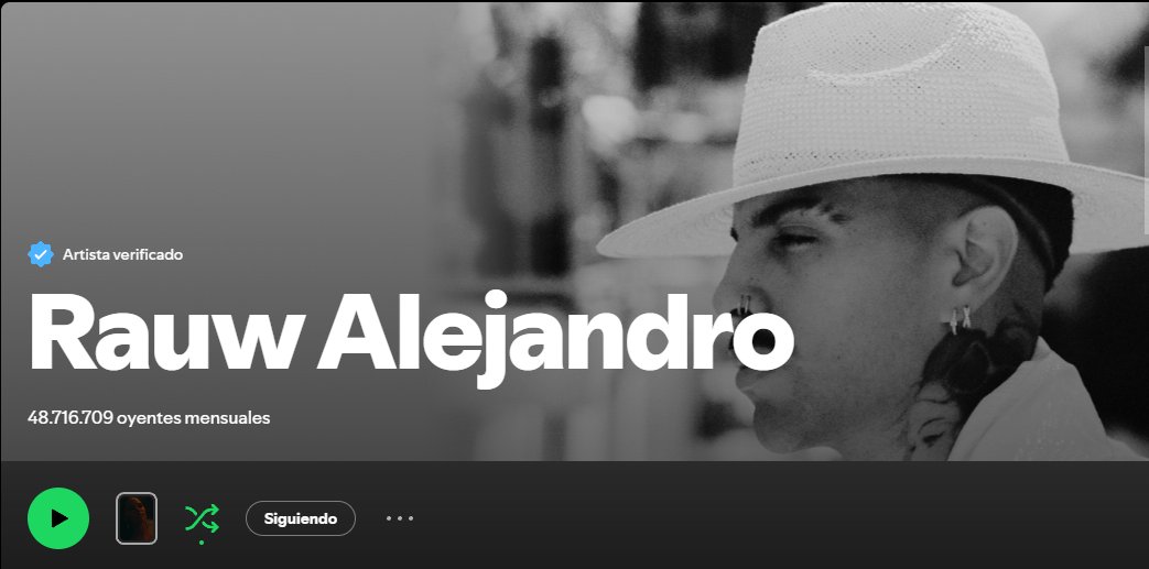 NUEVAS FOTOS de RAUW ALEJANDRO en SPOTIFY

 "Cosa Nuestra: Capítulo 0" ⌛️

📸🦊🎩