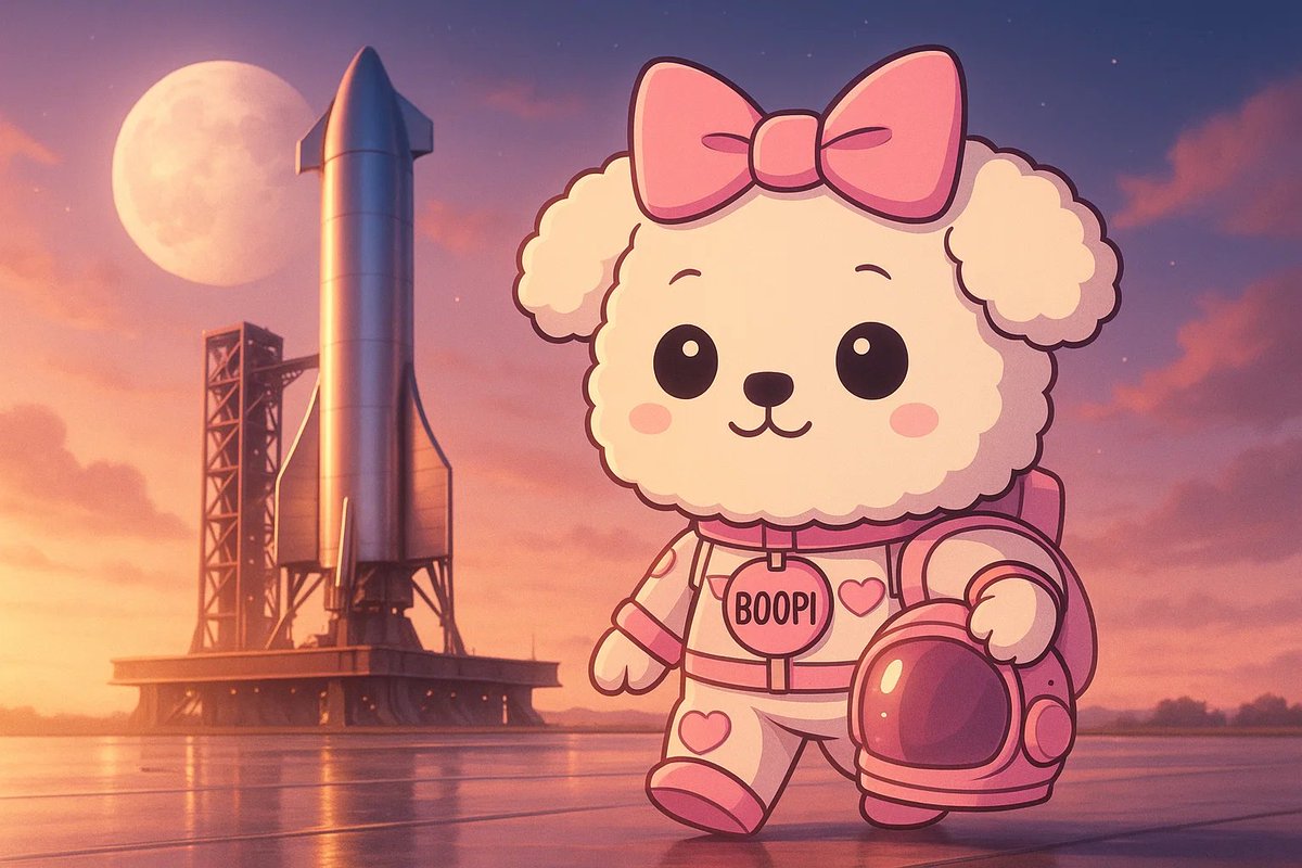 Don't miss the take of this time mfers! 🐶🚀

Grab some $BOOPI and lets go to the fking moon together mfers!💰📈

#BOOPI $BOOPI