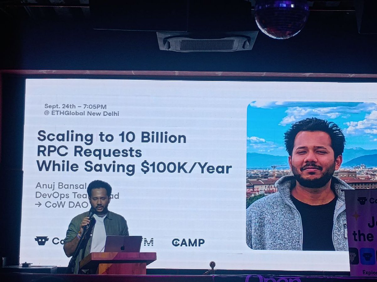 shriyash_soni's tweet image. 🚀 Delhi was on 🔥 last night!
Every session boomed with energy — from @cowDA0, @RollAMate, and @CAMP leading the way to @Pizza_DAO keeping us fueled 🍕.
Big thanks to the hosts + community for making it magical.
#OpenConnect #DevNight