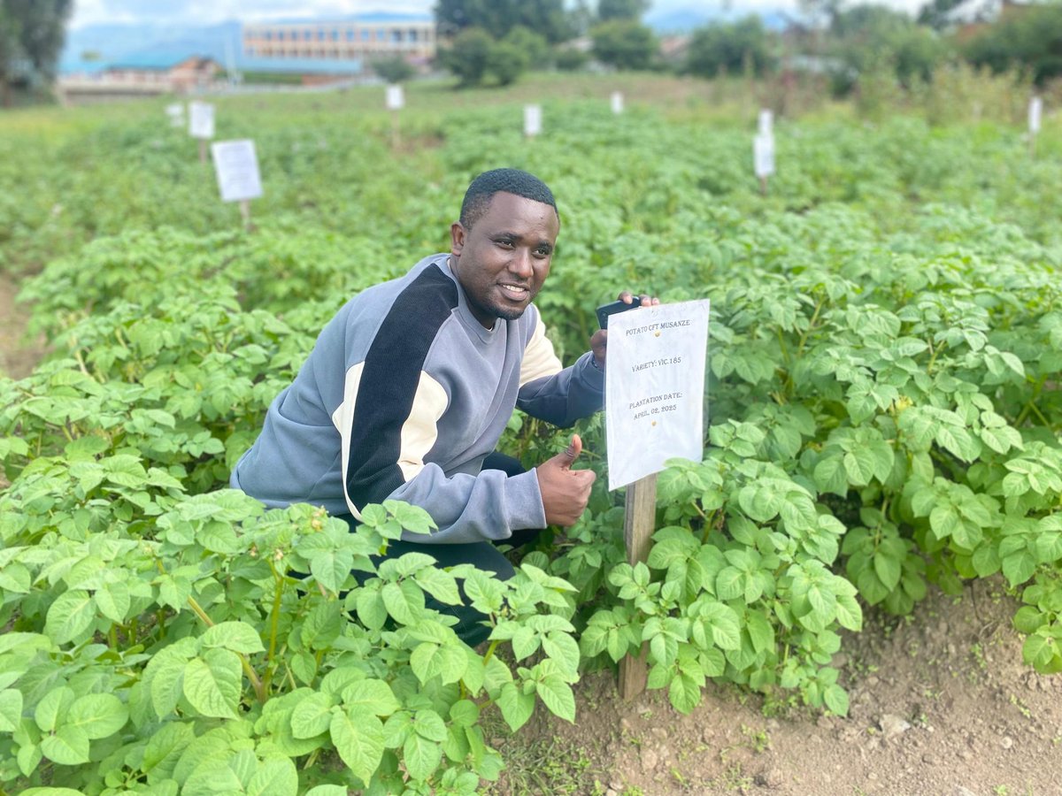 AlexisNyandwi12's tweet image. The global population continues to rise, yet the planet’s resources remain finite. This drives my commitment to advocate for agricultural #Science and #BiotechCrops. 

Together, we can shift mindsets and embrace innovation to build resilient, sustainable food systems for the…