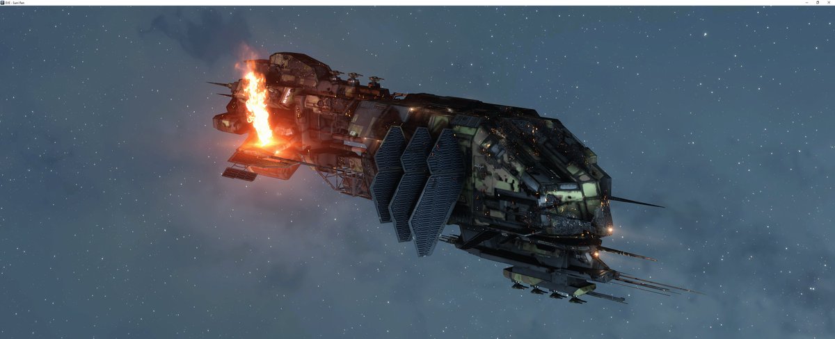 jackred90's tweet image. The fire effects are crazy. #EVEOnline