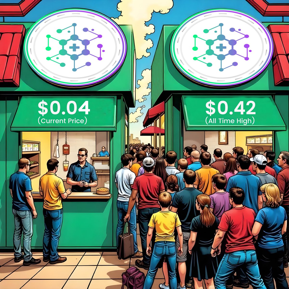 Holding $XRP is the smartest thing you’ve ever done 

The choice is clear:
✅ $0.04 now (undervalued)
❌ $0.42 ATH (where everyone FOMOs)

Altseason doesn’t wait. Neither should you. $XRPH 💎🙌