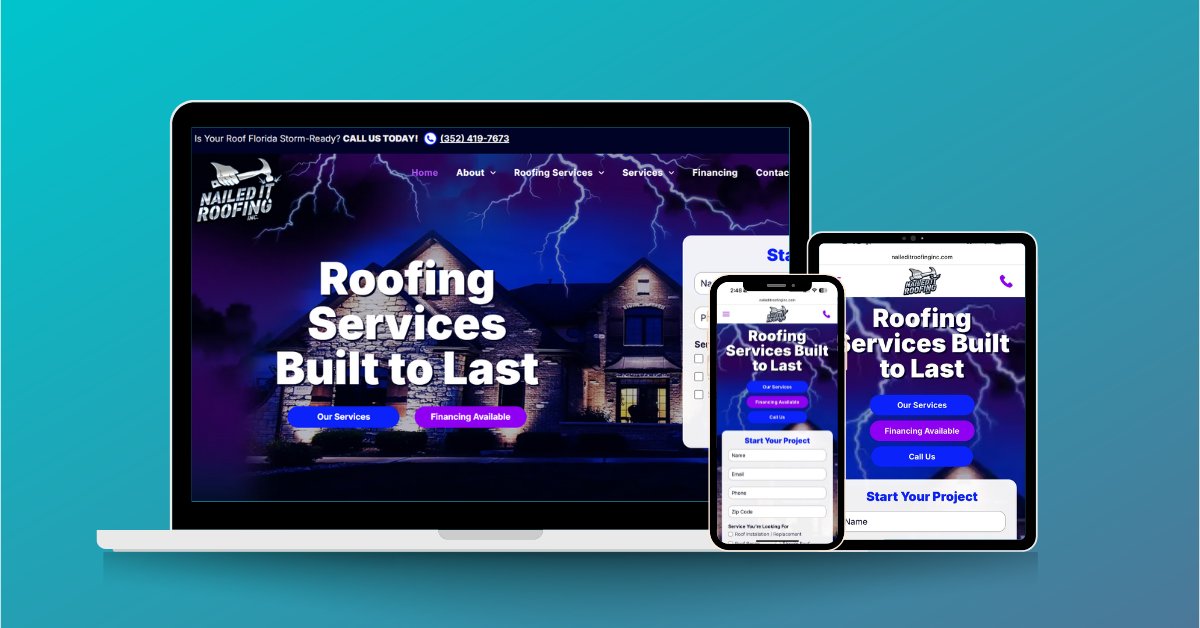 LocalEdge's tweet image. Our web team recently completed this conversion-driven site, designed with several CTA options, above the scroll. Extra thought was put into building a factor of trust, including information about the contractor, a testimonial page, and a gallery of work. 1l.ink/WQTLXLZ