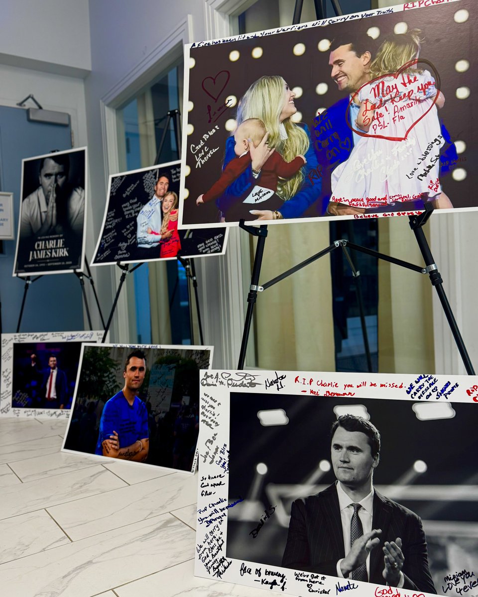 Sunday afternoon, we came together to honor the life of Charlie Kirk at a deeply moving memorial service watch event. The tributes celebrated Charlie’s unwavering courage, profound faith, and the powerful legacy he leaves behind. Rest in peace, Charlie. Your light shines on. 🕊️🇺🇸