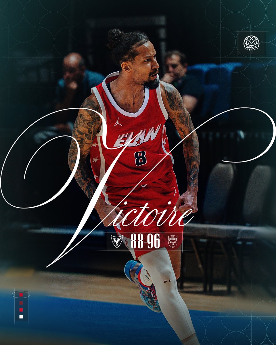 ELANCHALON's tweet image. Basketball Champions League HERE WE GOOOOOO 🇪🇺

⚔️ Murcia 88-96 Elan Chalon

📊 Hill 26, Gaudoux 23, Darling 14, Cuthbertson 11, Choupas 8, Nadolny 7, Anochili-Killen 3, Tonnellier 2, Leray 2

#RougeEtBlanc #BasketballCL