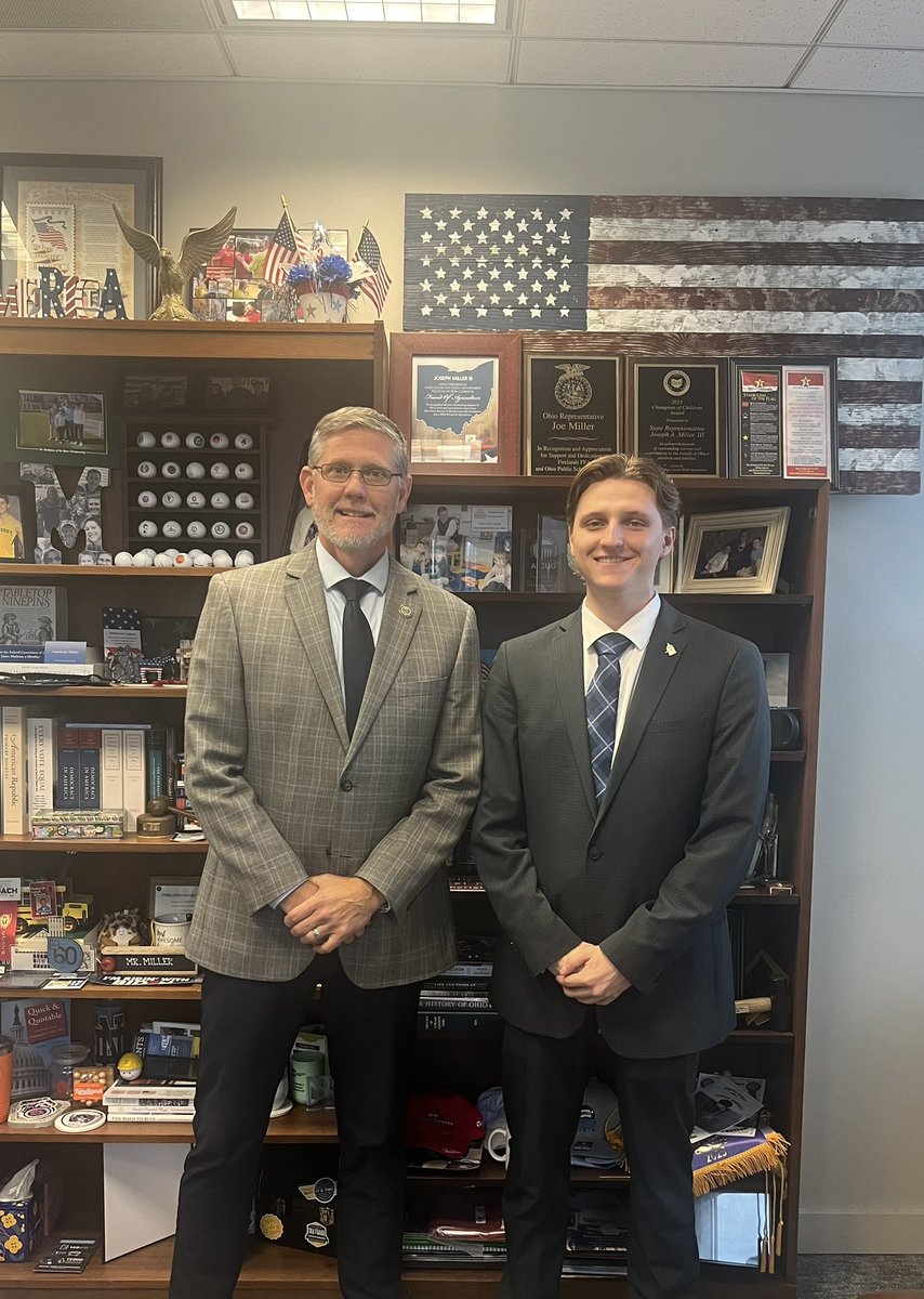 I’m excited to welcome Nicholas Glahn as my new Legislative Aide. A proud Amherst Steele and Ohio State graduate, Nick brings energy and dedication to our office, and I know he looks forward to assisting me in serving the people of District 53.