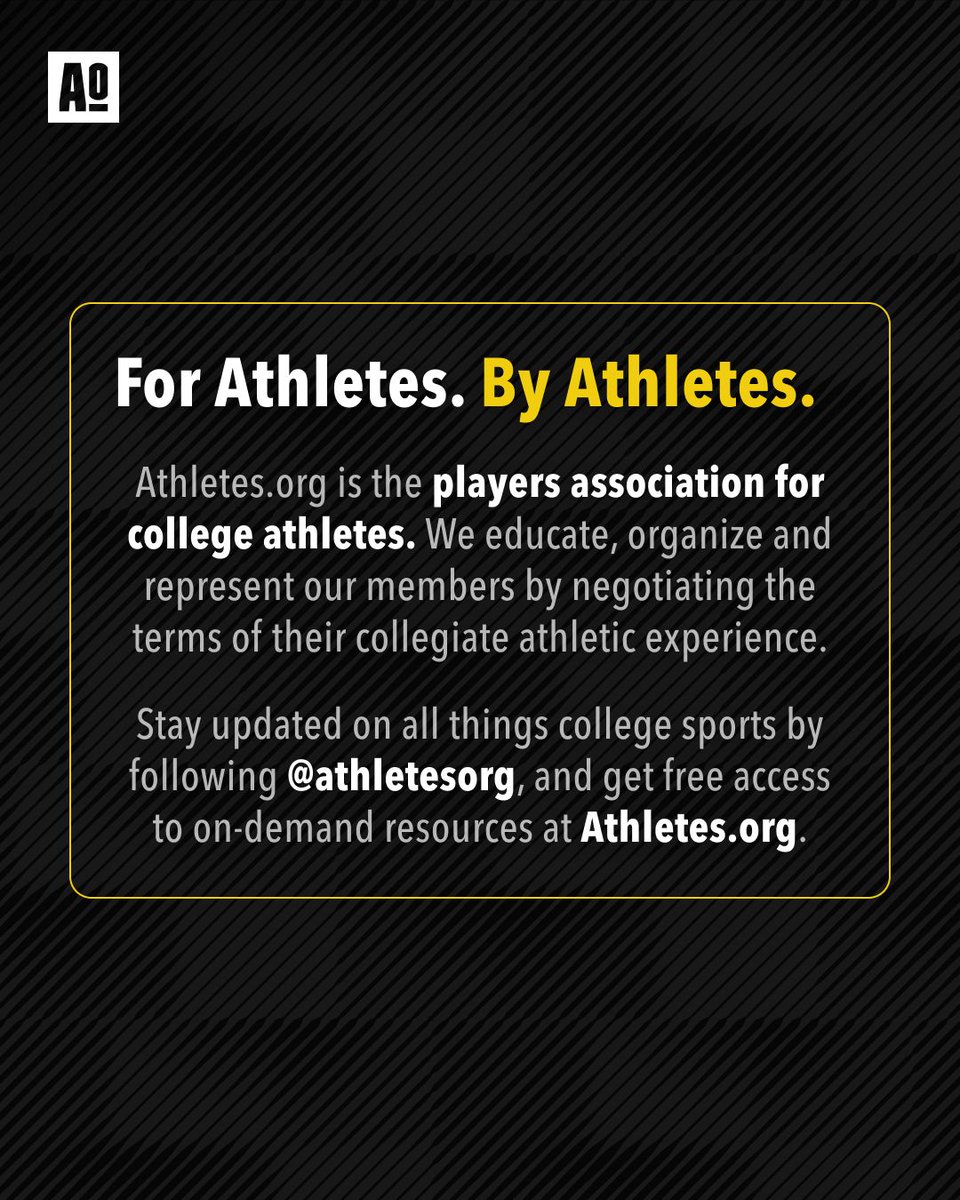 The NCAA says it’s about “education” 🎓  not business 💼 … but a judge just called its 5-year eligibility rule an “undue restraint on trade” ⚖️ .
College sports = big business 🏈 💰  and it’s time the NCAA plays by the law. Only a CBA 🤝  can bring fairness and end the chaos.