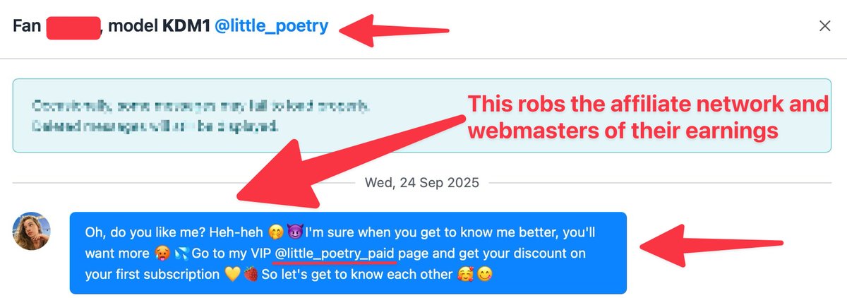 bannedmodels's tweet photo. Little Poetry, LittlePoetry, Kiki little_poetry, little_poetry_paid, Lil Kiky and the agency KDM join affiliate networks to promote one account, but in private messages they redirect fans to subscribe to another!

#littlepoetry https://t.co/n8TDjgXNx4