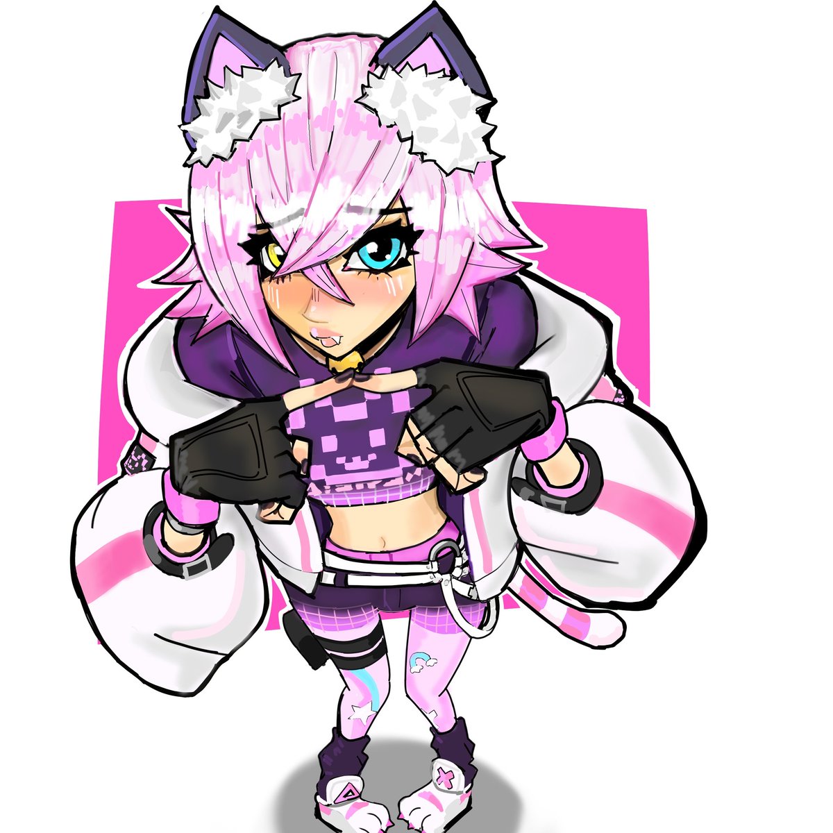 Follow me? (*^*) #fortniteart #CatrinGlitch