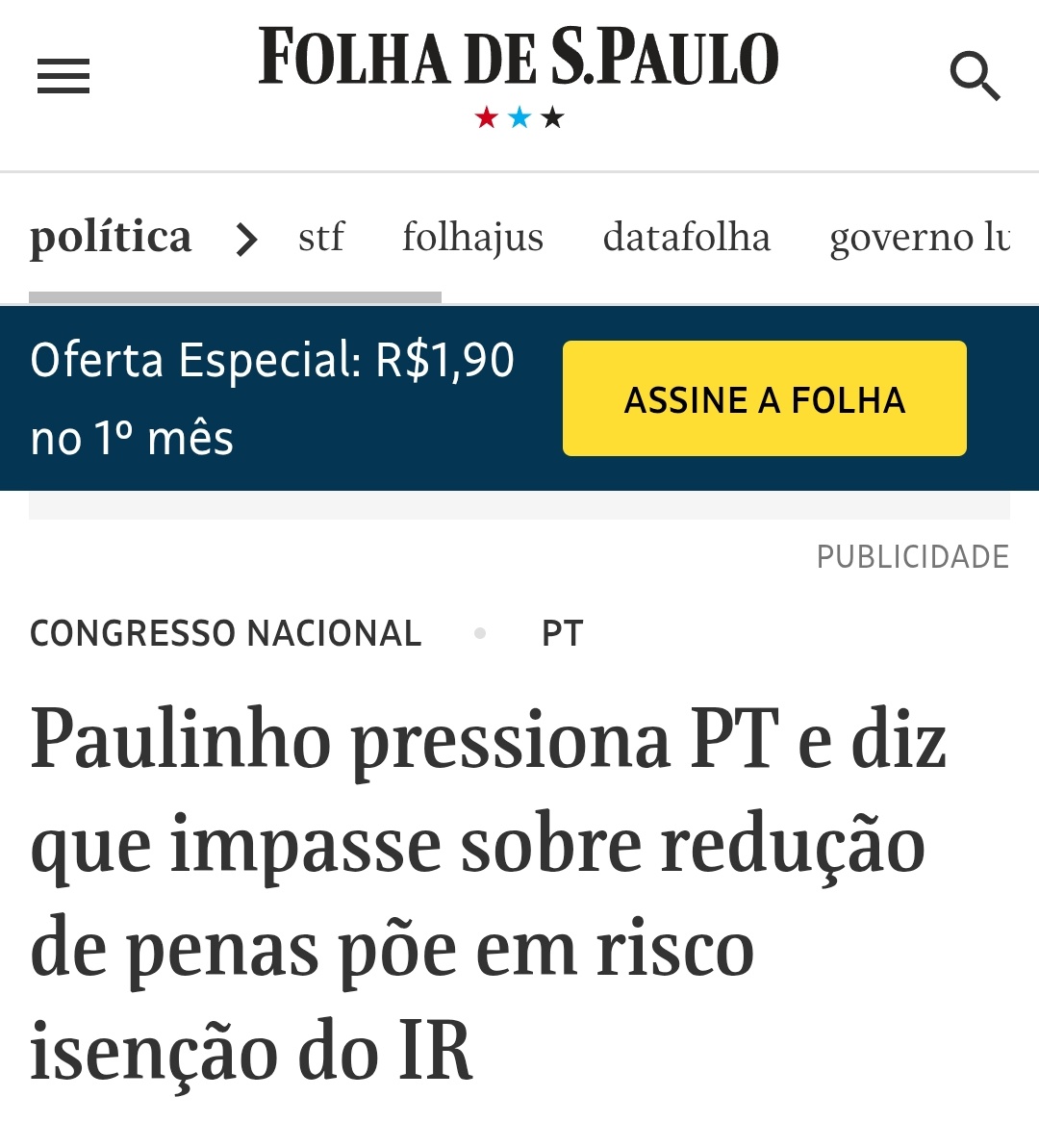 ATENÇÃO! O TRAIDOR Paulinho da Força tá querendo ACABAR com a isenção de Imposto de Renda pra classe média se não aprovarem IMPUNIDADE ao Bolsonaro!

Na próxima vez que a esquerda for às ruas tem que colocar MUITAS FOTOS DELE pra que JAMAIS SEJA ELEITO DE NOVO!

PAULINHO TRAIDOR