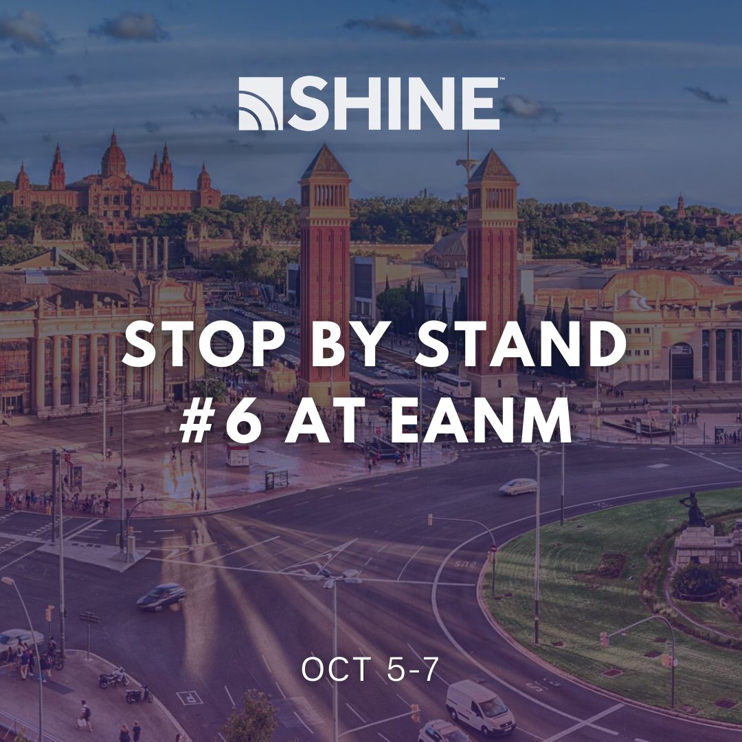 Counting down the days until EANM 2025? We are too! ✨
Excited to be back in Barcelona sharing the latest on Lu-177 in targeted cancer therapy and connecting on the future of nuclear medicine.

See you there! 👋 #EANM2025