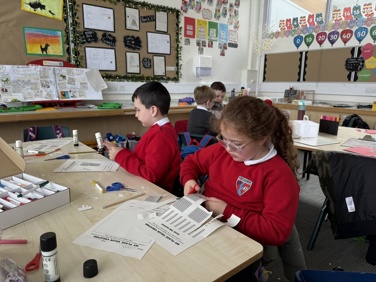 MissHallNPS's tweet image. Today we practiced place value in a creative way. ❤️ Using hundreds, tens & ones blocks, the children designed their own pictures - blending math skills with imagination. Creative Superstars!! ✨✨ #MathFun #MathsWeekScotland