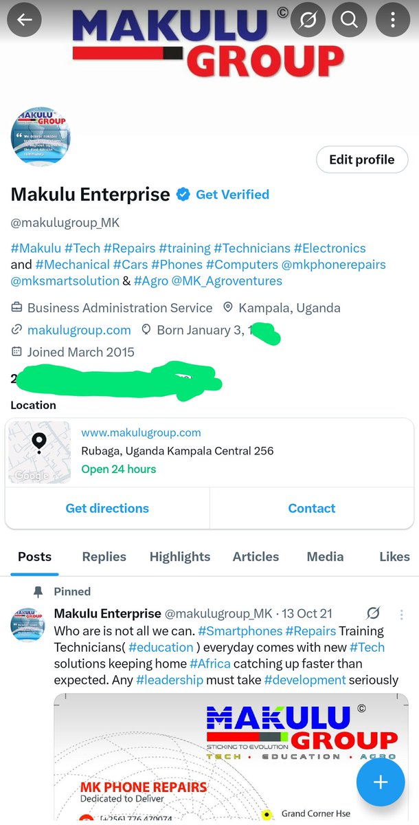 It's just a profile edit one is traffic optimized the others is story/background informative. Which one is advisable am new to social media relevancy. Help is very welcome. And we are also serious with business when given the opportunity to deliver